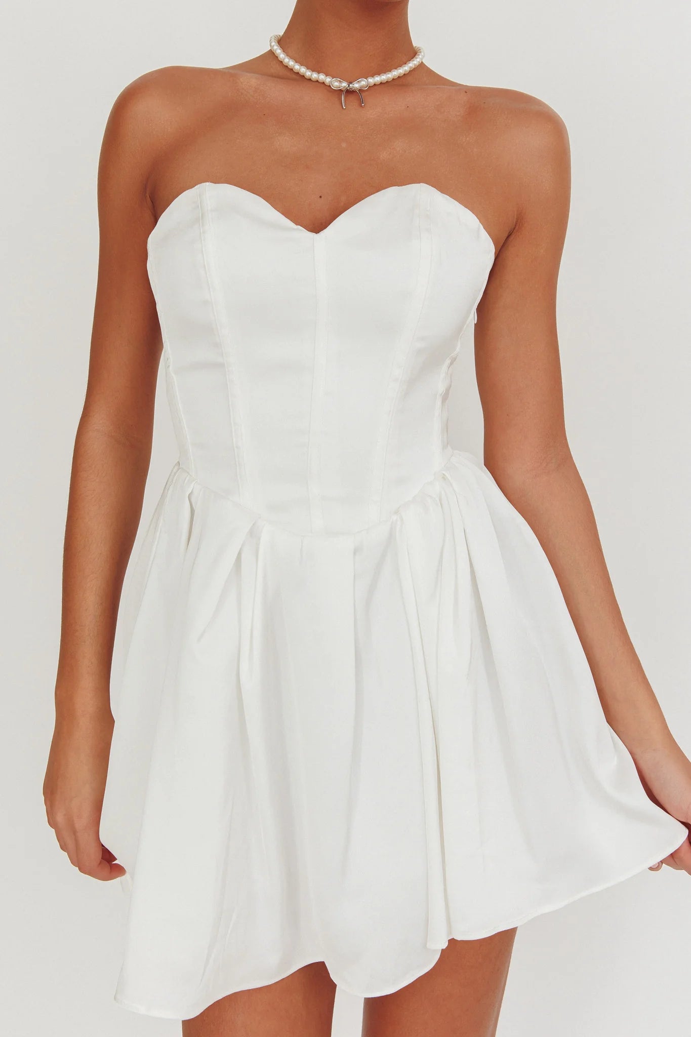 What I Like Sweetheart Neckline Mini Homecoming Dress