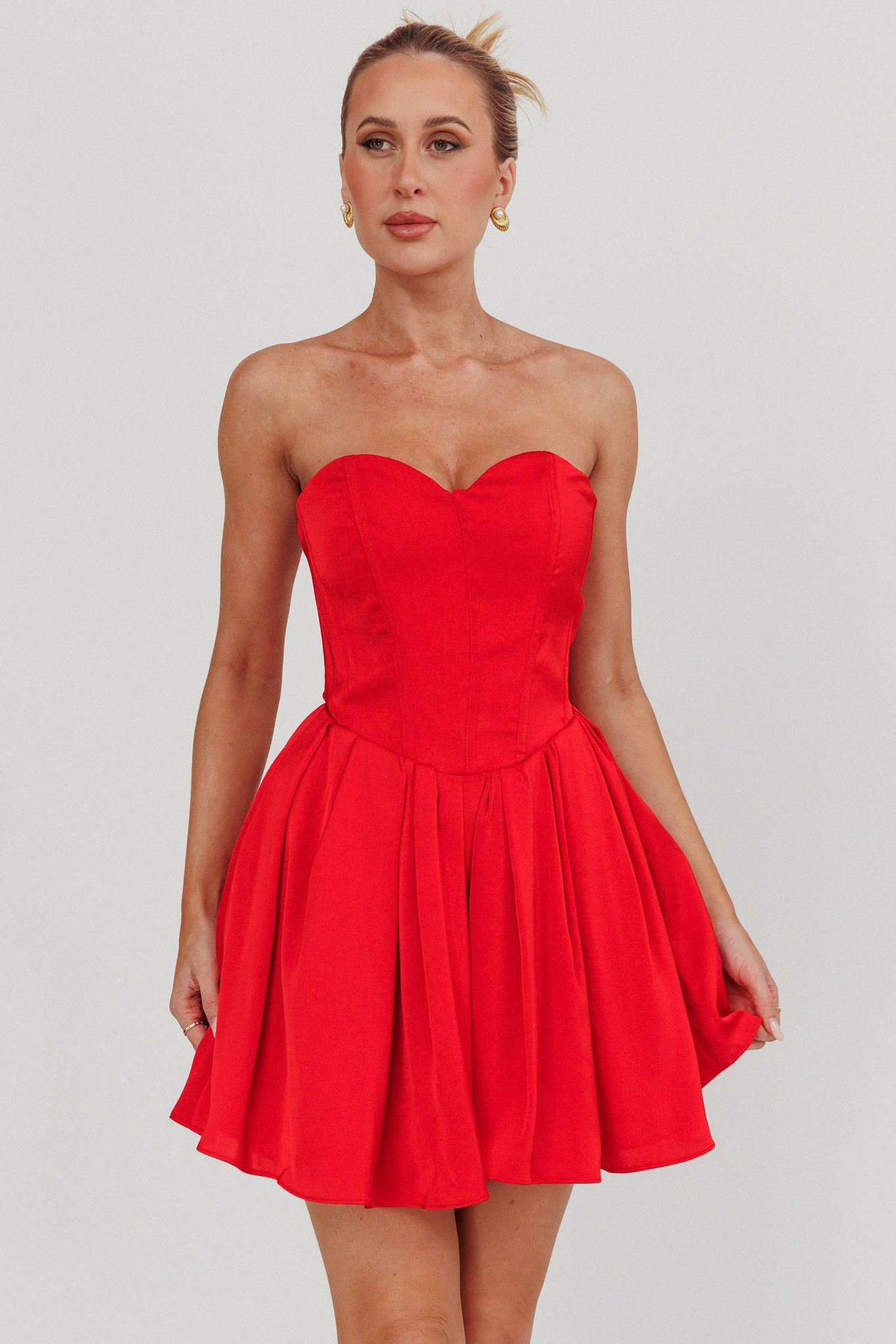 What I Like Sweetheart Neckline Mini Homecoming Dress