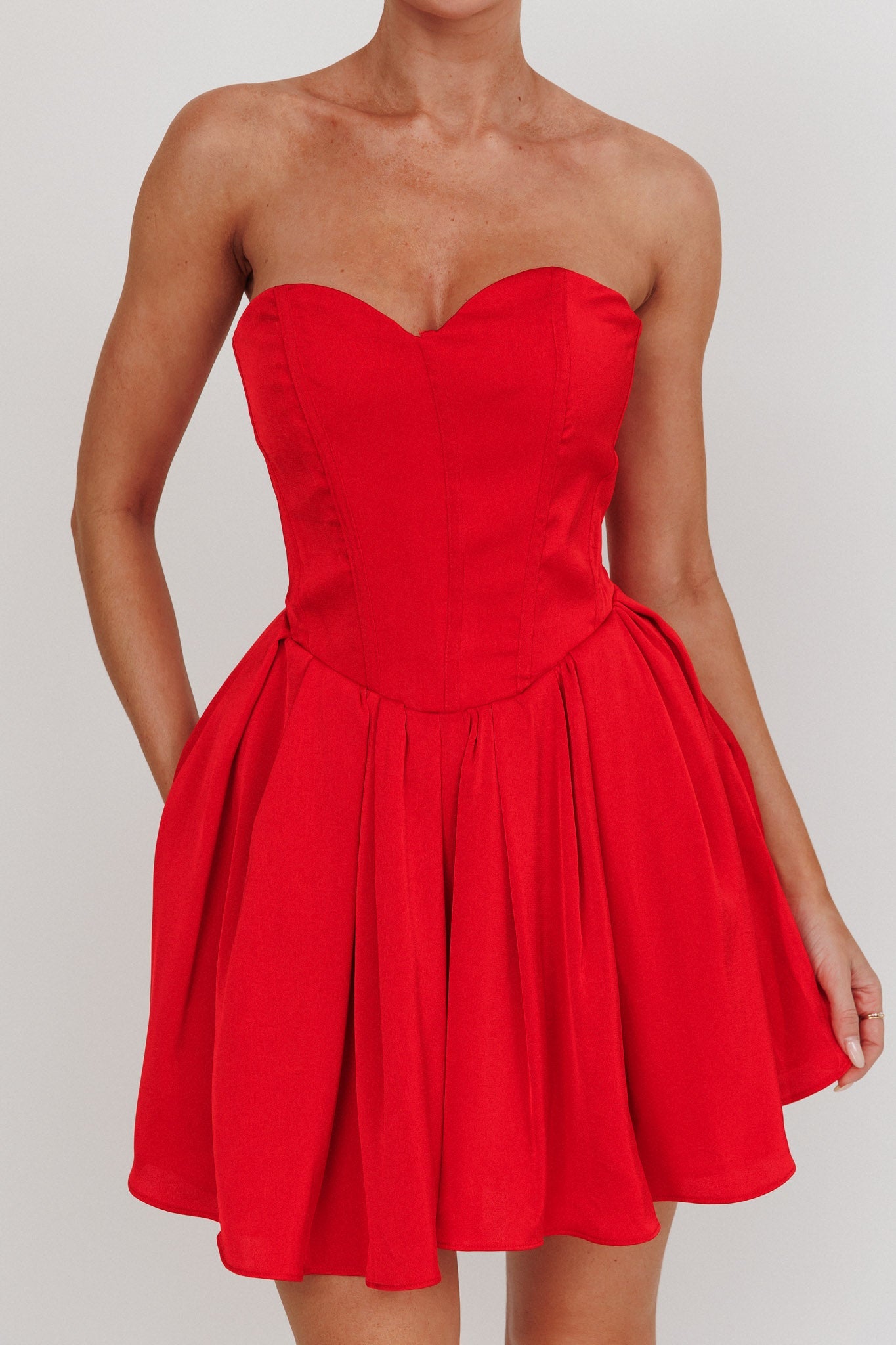 What I Like Sweetheart Neckline Mini Homecoming Dress