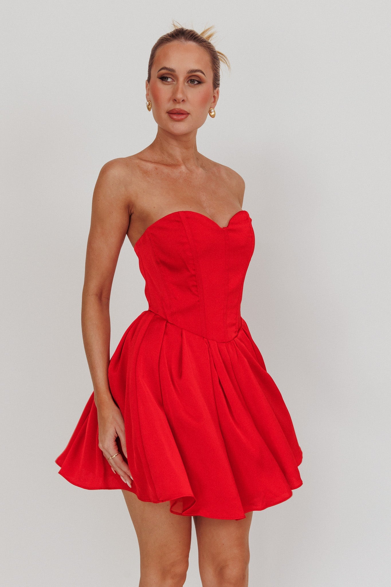 What I Like Sweetheart Neckline Mini Homecoming Dress